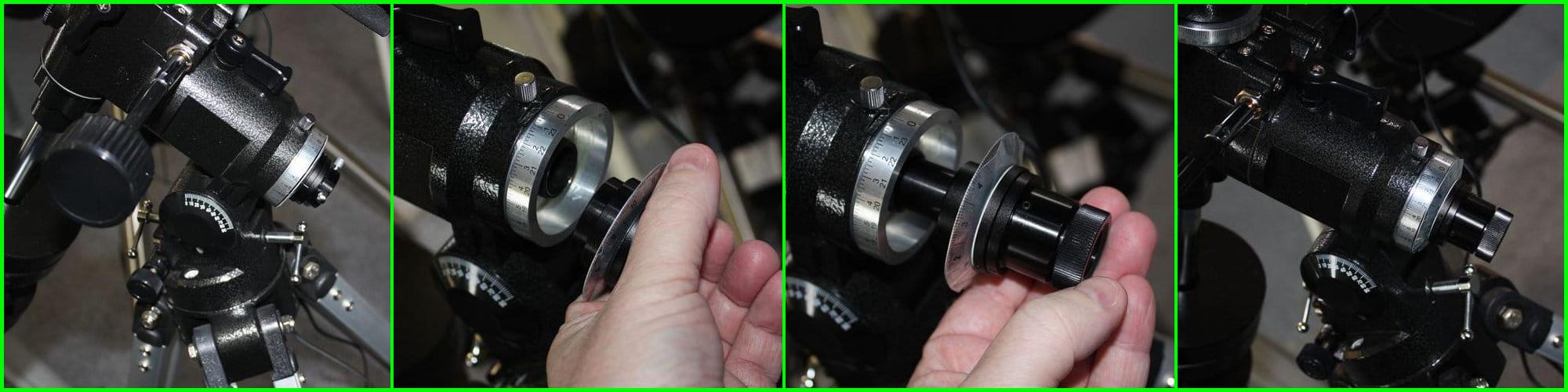 Fitting the Polar Finder to the EQ5 Mount