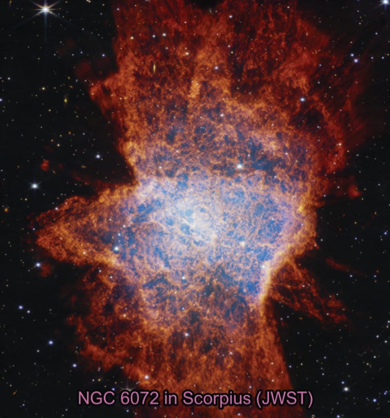 NGC 6072 2025 JWST NIRCam NGC 6072, JWST NIRCam
