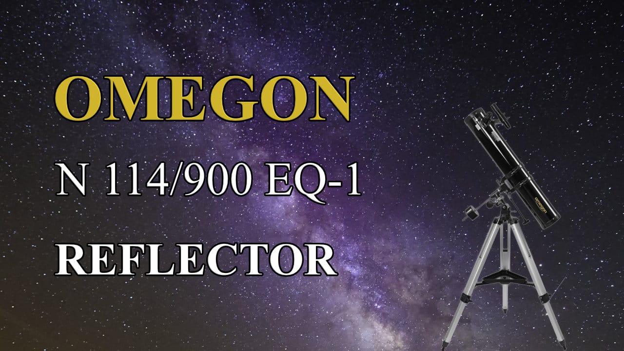 Omegon N 114 / 900 EQ-1 reflector Telescope